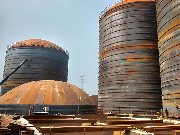 斗门焦粉钢板仓